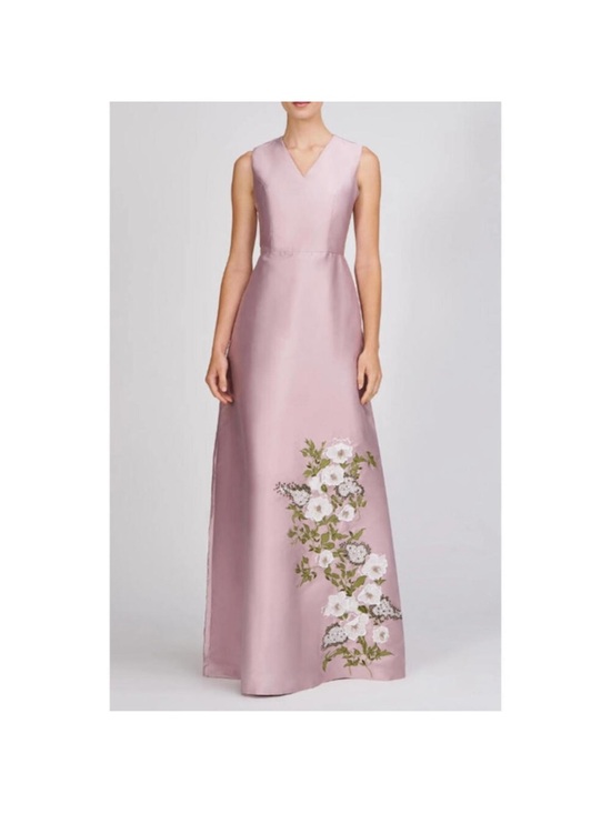 Kay Unger Dresses & Skirts - Kay Unger Aurelia Floral Sleeveless Taffeta Gown
